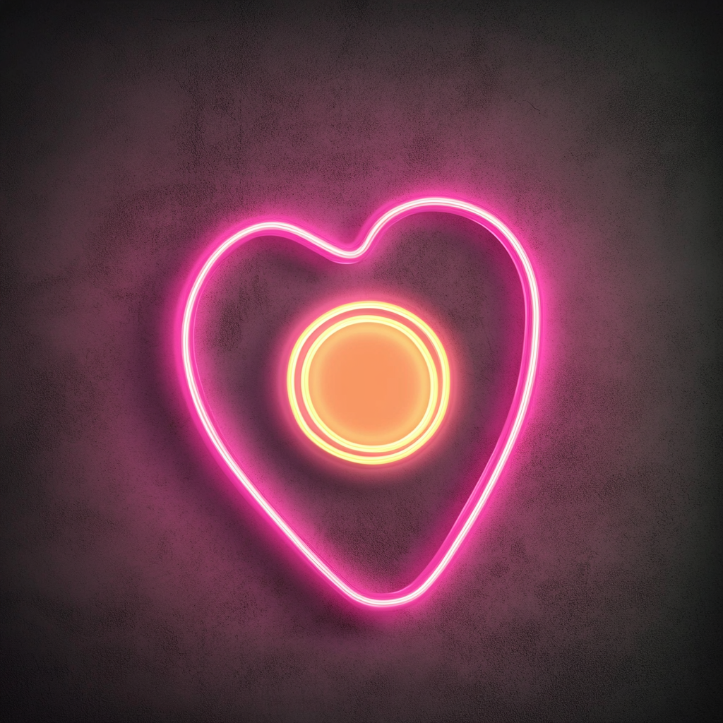 Avocado Toast with Egg - Pink Neon Sign, 24 Inches