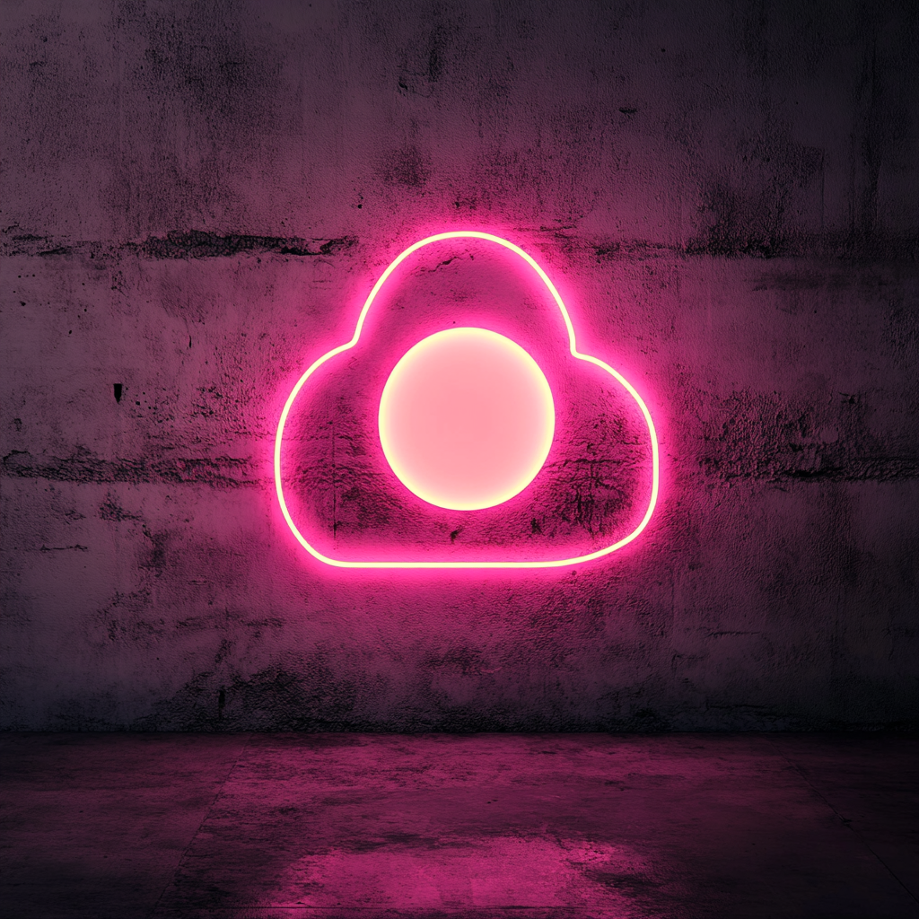 Avocado Toast with Egg - Pink Neon Sign, 24 Inches