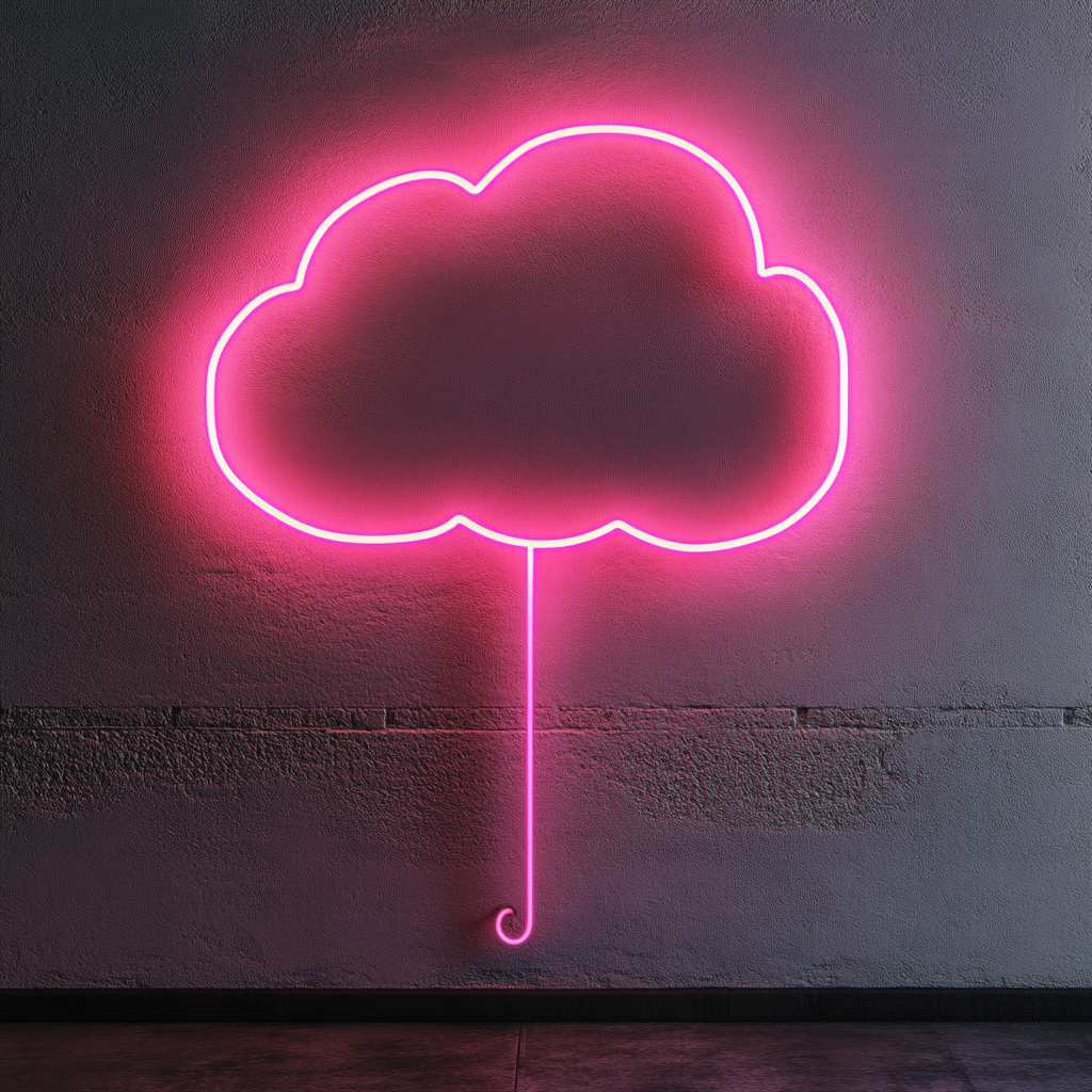 Dream Bubble - Pink Neon Sign, 18 Inches
