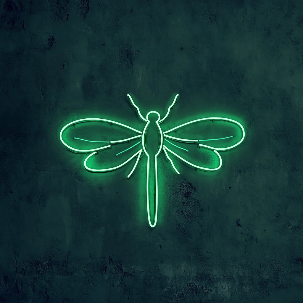 Firefly - Green Neon Sign, 24 Inches