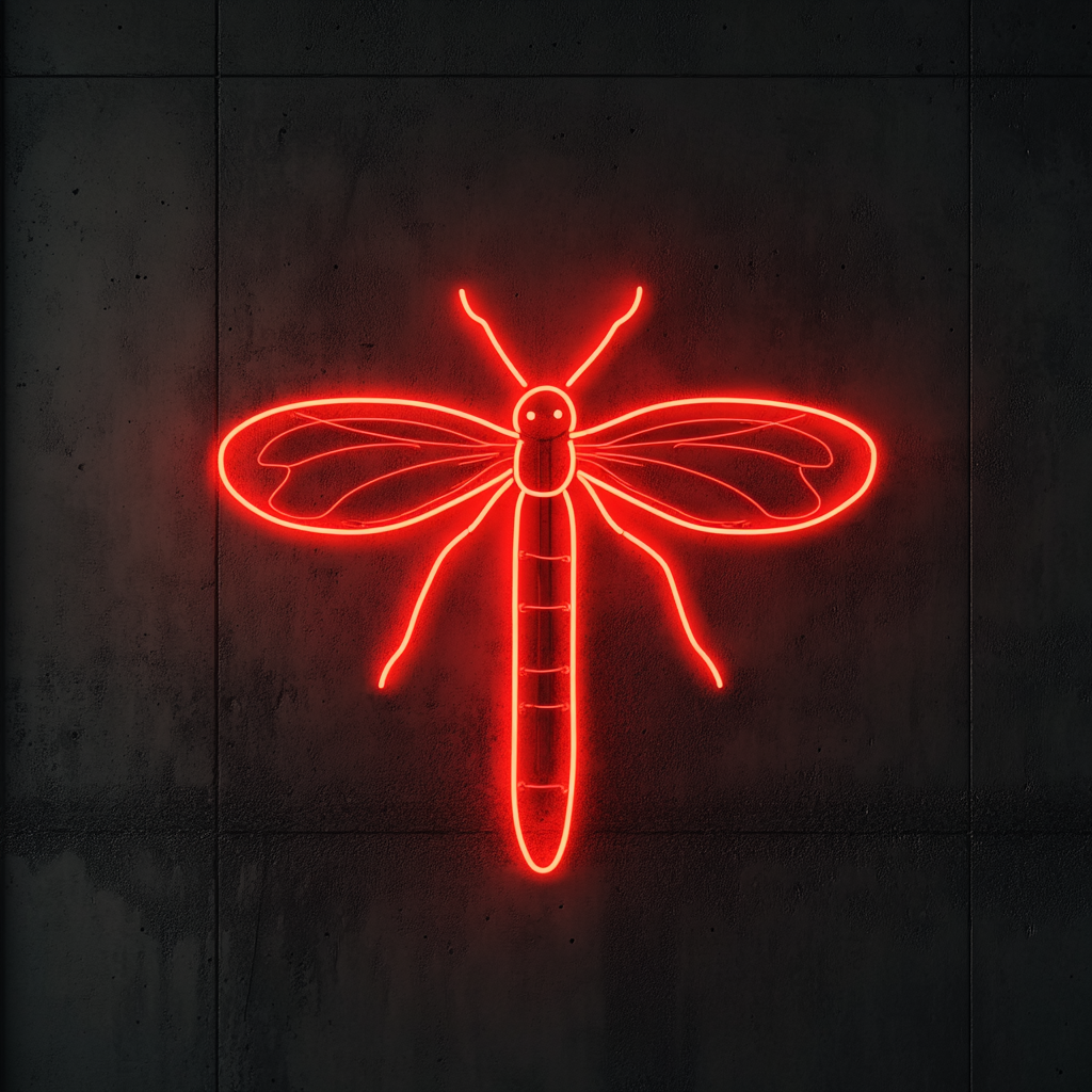 Firefly - Red Neon Sign, 18 Inches