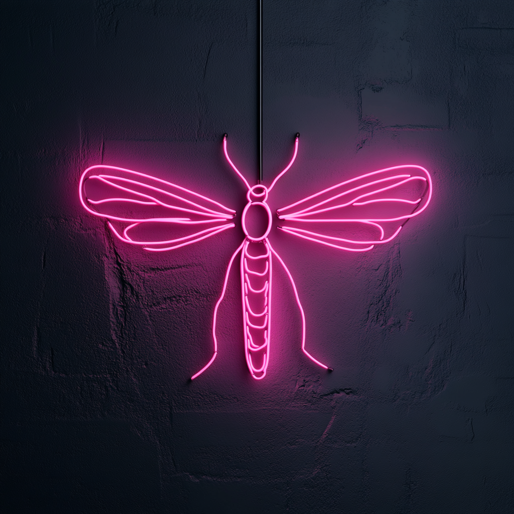 Firefly - Pink Neon Sign, 18 Inches