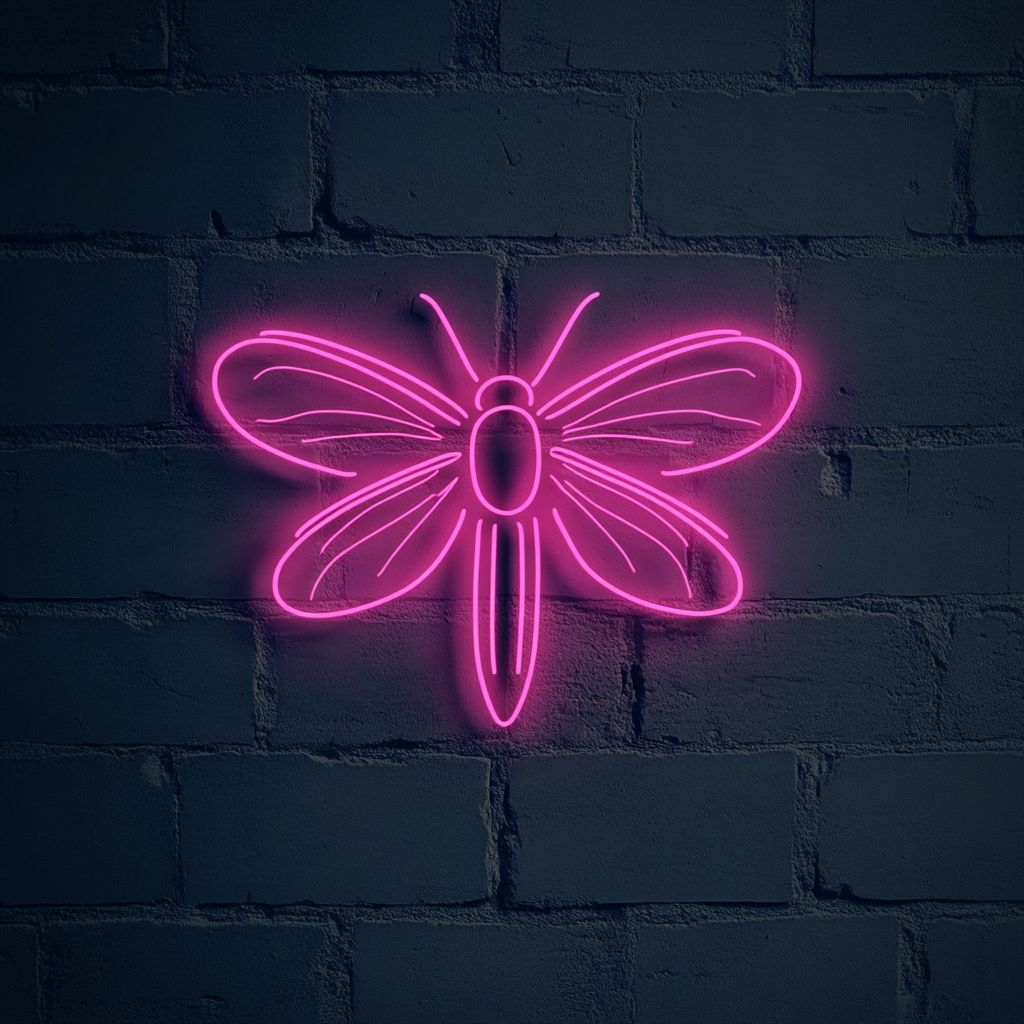 Firefly - Pink Neon Sign, 18 Inches