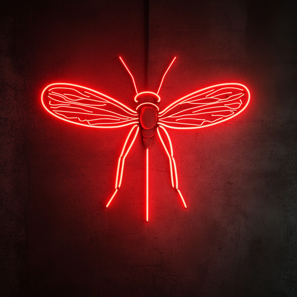 Firefly - Red Neon Sign, 24 Inches