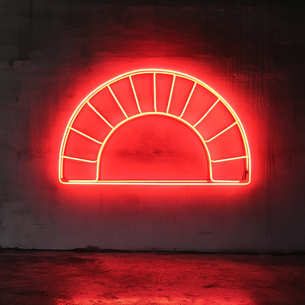 Sunrise - Red Neon Sign, 18 Inches